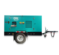 Compresseur d'air GTL POWER 285cfm 10bar Compresseur d'air à vis diesel durable MDS285S10C-NR2 avec un bon prix d'usine