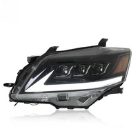 Ensemble de phares LED à trois yeux pour Toyota Camry XV40 09-11 avec lentille de projecteur, feux de jour et clignotants séquentiels