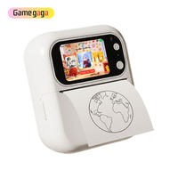 Gamegaga Impresora de Etiquetas Creativas con IA para Niños, Mini Impresora de Bolsillo Inalámbrica de 2'' HD M13, Impresora sin Tinta para Manualidades Infantiles, Regalos Educativos