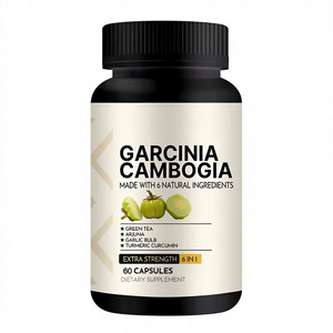 Capsules d'extrait <span class=keywords><strong>de</strong></span> Garcinia Cambogia OEM, pilules amincissantes, capsule <span class=keywords><strong>de</strong></span> <span class=keywords><strong>perte</strong></span> <span class=keywords><strong>de</strong></span> <span class=keywords><strong>poids</strong></span> avec thé vert, bulbe d'<span class=keywords><strong>ail</strong></span>, curcuma <span class=keywords><strong>et</strong></span> poivre <span class=keywords><strong>noir</strong></span> - Product Image 1