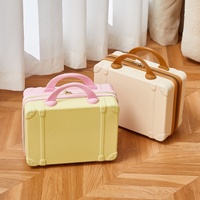 Mode Tendance Designer 14 Pouces Portable Mini Bagages Voyage Mini Sac De Rangement Portable Cosmétique Maquillage Valise