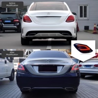 Pour Mercedes-Benz Classe C W205 2015-2021 modifiée avec feux arrière, gamme complète de produits, prix d'usine, vente directe