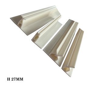 Profilés muraux en tissu insonorisant de 15 mm, 25 mm, 27 mm, profilés en tissu acoustique, rail en tissu - Product Image 1