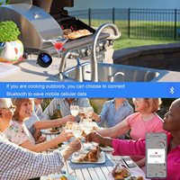 Thermopro — thermomètre à viande WiFi et Bluetooth, mesure à Distance infinie, alarme pour les fumeurs