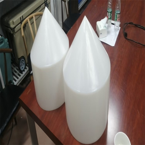 High-density White Heavy-duty PE Fiberglass Sea <strong>Dock</strong> <strong>Piling</strong> Caps Pile Cap - Product Image 4