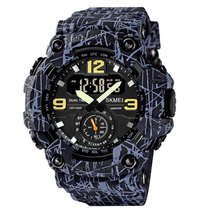 <span class=keywords><strong>Orologi</strong></span> Skmei a Prezzo Conveniente, Orologio Sportivo Multifunzione Analogico-Digitale in Plastica per Uomo - Product Image 5