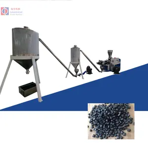 Plastic Recycling Machine PP PE HDPE ABS EPS PVC WPC Die Face Hot Cutting Pelletizing Granules Making Granulator Extrusion Line