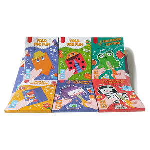 Usine personnalisé enfants papier découpe <span class=keywords><strong>Origami</strong></span> livre bricolage jouet fait main <span class=keywords><strong>maternelle</strong></span> 3D Montessori jouets <span class=keywords><strong>Origami</strong></span> livre - Product Image 6