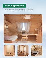 19.002 Agrafeuse à tapisserie pour meubles personnalisés, chaises en bois et canapés, agrafeuse à tiges en acier inoxydable de type U, pistolet à clous