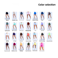 Leggings de yoga et fitness pour femmes, en nylon, sans couture, respirants, légers, taille basse, effet push-up, avec logo, très demandés