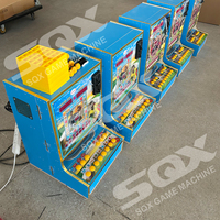 Console de jeu d'arcade à monnayeur SQX, modèle Mario Fruit King 3, PCB 220V, avec support japonais et espagnol, garantie 1 an, en bois