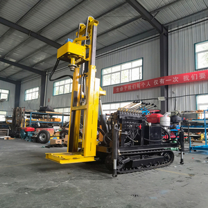 Factory <strong>Price</strong> Steel <strong>Crawler</strong> Mounted Diesel Mine Water Well <strong>Drilling</strong> Rig Machine - Product Image 3
