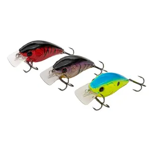 TIDE Crankbait TD-6026 Hard Fishing Lures 60mm/90mm Sound Floating Bait Wobblers for Clean and Dirty Waters