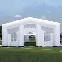 Tente gonflable personnalisée en forme de cube d'air, boîte de nuit portable, maison de fête, discothèque, tente gonflable, vente en gros