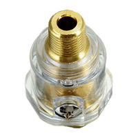 Lubrificateur pneumatique miniature en ligne Ruichen, boîtier transparent en plastique, filtration 45 µm, certifié CE, 0,02 kg, 0-1 MPa, 5-60 °C