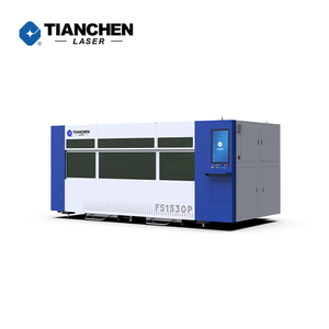 Máquina de Corte Láser de Fibra para Metal con Cubierta Completamente Cerrada, Plataforma de Intercambio, Refrigeración por Agua, CNC, Compatible con Formatos AI/<span class=keywords><strong>BMP</strong></span>/PLT - Product Image 2
