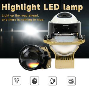 Faro Delantero Láser con Lente de Proyector Bi-LED Súper Brillante de 3 Pulgadas, IP68 Resistente al Agua, 6000K, 140W, 14000LM, Ajuste Universal para Automóviles - Product Image 4