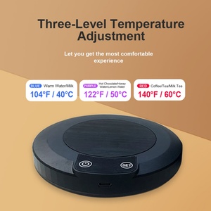 Smart <b>Usb</b> <b>Heating</b> coaster Three Speed Temperature Control Cup Warmer Thermostat Warm Heat-resistant Cup coaster - Product Image 6