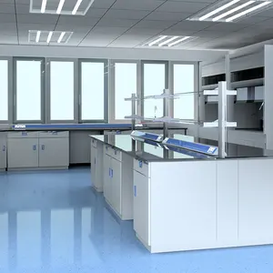 Banco de laboratório feito sob encomenda da química do centro do equipamento da mobília do laboratório para a física ciência