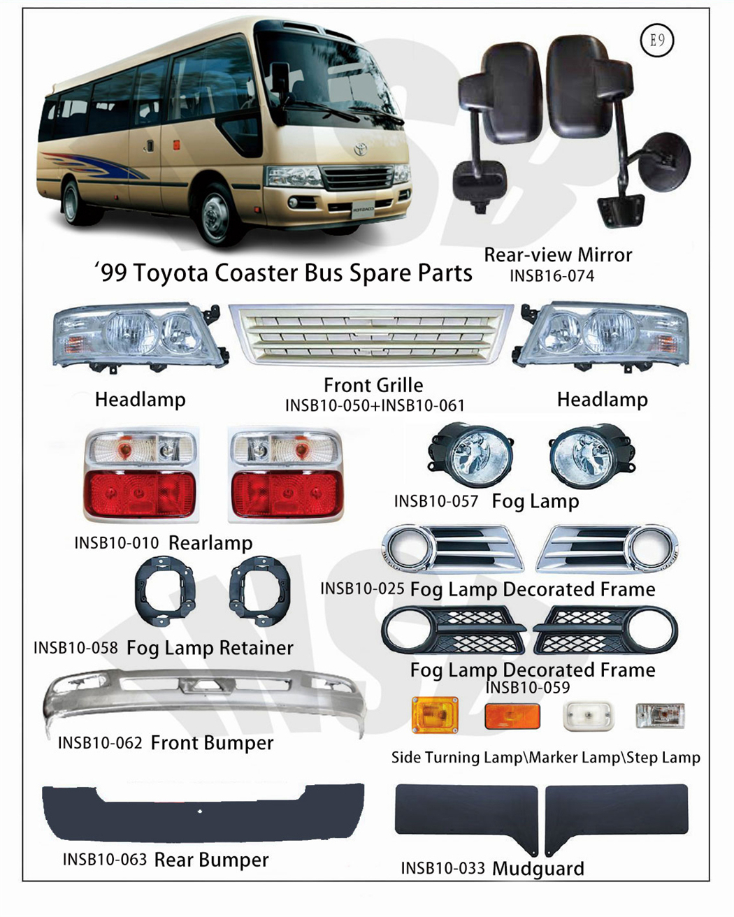 三菱 ローザブラックバンパー 三菱 ふそう マイクロ バス ローザ BE6 系 H19～H30 フロント