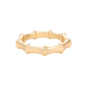 2023 Neuer Servietten ring Goldener Bambus servietten ring Galvanischer Servietten ring aus Zink legierung für das Wedding Hotel Restaurant - Product Image 3