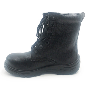 Scarpe Antinfortunistiche in Vera Pelle Nera di Alta Qualità Made in China, <span class=keywords><strong>Stivali</strong></span> da Lavoro in Offerta - Product Image 4