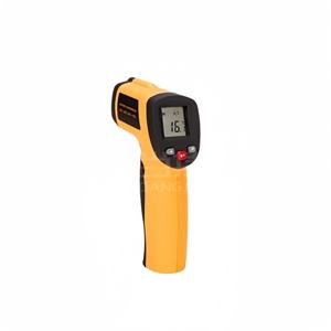Termometer inframerah industri presisi tinggi, termometer elektronik dapur suhu tinggi inframerah pistol - Product Image 1
