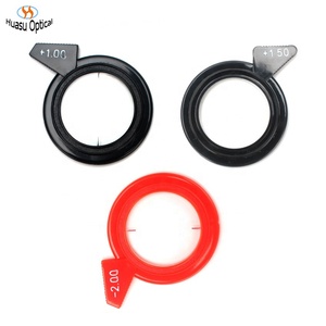 Ottico lente di prova di prova di prova oftalmico optometria lenti minerale con cerchio in plastica set ottico - Product Image 2