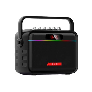 ลำโพงคาราโอเกะพกพา M18 พร้อมไมโครโฟนและบลูทูธ สำหรับไลฟ์สดกลางแจ้ง วิดีโอบล็อก ติ๊กต็อก ยูทูป - Product Image 6