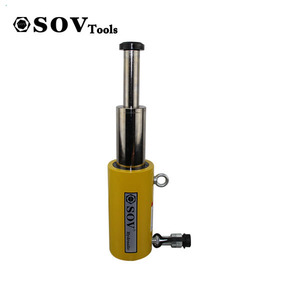 Vérin hydraulique multi-étages à simple effet de 10 à 30 tonnes de haute qualité pour voiture, prix usine - Product Image 4