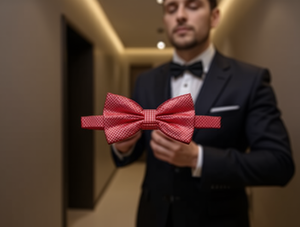 Corbata de Moño Elegante de Poliéster Pre-Atada, Formal y Duradera - Product Image 2