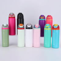 Klassieke RVS Vacuümfles 6-12 uur warmtebehoud BPA-vrij Optie voor aangepast logo Draagbaar ontwerp Terug naar school Grote inhoud
