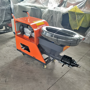 Máquina pulverizadora de mortero eléctrica de alto rendimiento 220v380v con tubería de diez metros para proyectos de construcción - Product Image 1
