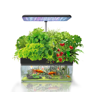 Smart Home Indoor Aquaponic Fish For Tank Met 12 Pods Voor Hydrocultuur <span class=keywords><strong>Plant</strong></span> Groeiende Led Digitaal Systeem - Product Image 1