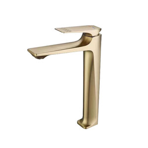 Robinet <span class=keywords><strong>Mitigeur</strong></span> Haut de Gamme Noir en Alliage de Zinc Gris Foncé à Trou Unique pour Lavabo de Salle de Bain, Eau Chaude/Froide, avec Cartouche Céramique Élégante - Product Image 2