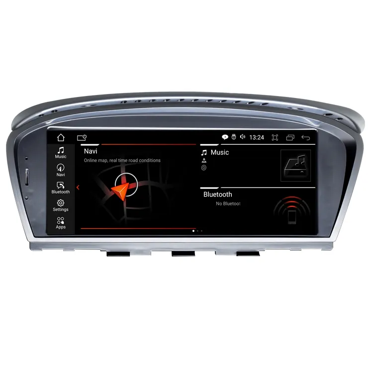 Pemutar Multimedia Radio Mobil BMW, Kepala Unit Radio Mobil Stereo Navigasi GPS Android 10 5/3 E60 E61 E62 E63 E90 E91 CIC Kingston