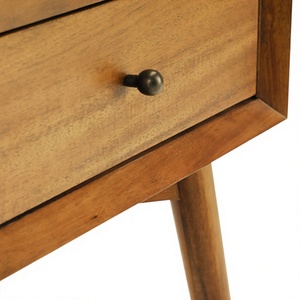 Mesa de Noche Moderna y Minimalista de Madera de Teca Sólida, Ecológica y Duradera para el Hogar, Oficina y Dormitorio, Jawa Tengah Enterprise - Product Image 2