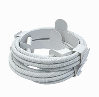 Cable de Datos USB-C a USB-C de Nailon de 1M, Cable Trenzado de Alta Calidad de 60W y 3 pies para Teléfono 17 15 16, Cables de Carga Rápida