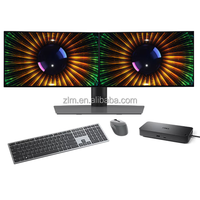 Moniteur SJ 23,8 pouces, écran large 16:9, IPS anti-reflet, fréquence de rafraîchissement 120 Hz, résolution 1920x1080, DP USB, modèle U2424H, 100% SRGB