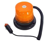Luz de Baliza LED de Voltaje Amplio 10V-60V, 6W, 24 LED 2835 SMD, Lámpara de Seguridad Compacta de Advertencia de Emergencia con Flash Estroboscópico para Montacargas