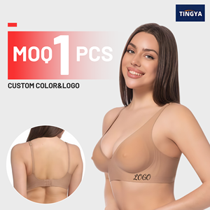 OEM Femmes Confortable Mince Gelée Soutien-Gorge Sans Fil Surélevé Mamelon Push-Up Sexy Lady Mamelon Soutien-Gorge pour l'été - Product Image 2