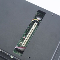 Atom-ordenador incrustado, 10,1 pulgadas, 1366x768, panel pc con ranura ISDN PCI