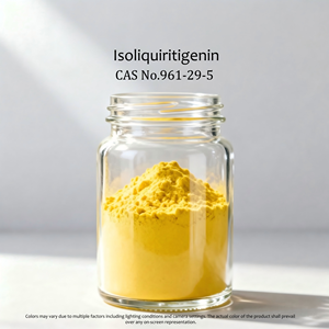 Poudre d'isoliquiritigénine de haute pureté 98% HPLC, flavonoïde naturel pour la recherche, CAS 961-29-5 - Product Image 4