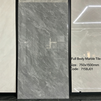 Carreaux de sol en céramique pour escaliers, finition brillante, design marbre, résistants aux taches, en porcelaine émaillée polie, antidérapants, pour usage en salle de sport