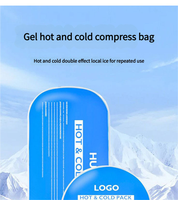 Sac de compresse chaud et froid en gel PVC le plus vendu en Europe Sac de glace de refroidissement physique carré rond réutilisable