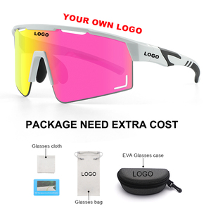 Lunettes de sport pour femmes en TR90, demi-monture rose, protection UV400, lunettes de baseball, lunettes de soleil polarisées pour la <span class=keywords><strong>course</strong></span> <span class=keywords><strong>à</strong></span> <span class=keywords><strong>pied</strong></span> - Product Image 6