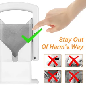 Bagel <b>Cutter</b> Slicer Handle Household Bagel Slicer Plastic Eco-Friendly Reusable <b>Bread</b> Slicer Kitchen Tool - Product Image 5