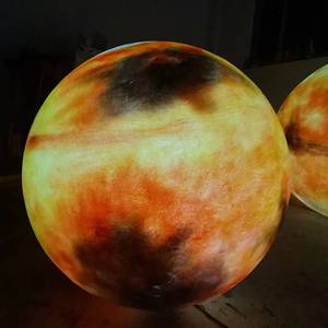 Quảng cáo khổng lồ Inflatable mặt trăng mô hình với ánh sáng LED/lớn Inflatable mặt trăng bóng để trang trí - Product Image 4