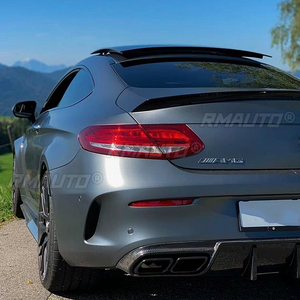 Alerón Trasero de Fibra de Carbono para Maletero de Mercedes-Benz Clase C C205 2014-2022, Alerón Trasero Tipo Cola de Pato, Accesorios para Automóviles - Product Image 5