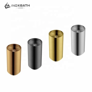 <span class=keywords><strong>Lavabo</strong></span> da <span class=keywords><strong>Bagno</strong></span> <span class=keywords><strong>a</strong></span> Colonna in Acciaio Inossidabile 304, Lavandino Rotondo da <span class=keywords><strong>Terra</strong></span> per Hotel e <span class=keywords><strong>Lavabo</strong></span> <span class=keywords><strong>a</strong></span> Bacinella - Product Image 4